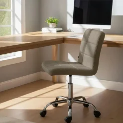 CLP Bureaustoel Darfield Stof - taupe