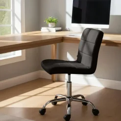 CLP Bureaustoel Darfield Kunstleer - bruin