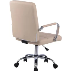 CLP Bureaustoel Deli PRO Kunstleer - creme