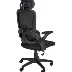 CLP Bureaustoel Garston zwart Frame - Microfiber - zwart