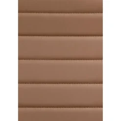 CLP Bureaustoel Havanna goud Frame - Kunstleer - licht bruin