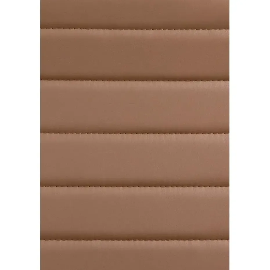 CLP Bureaustoel Havanna goud Frame - Kunstleer - licht bruin