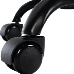 CLP Bureaustoel Kaylee zwart Frame - Kunststof - zwart