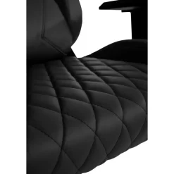 CLP Bureaustoel Keren zwart Frame - Echt leer - zwart