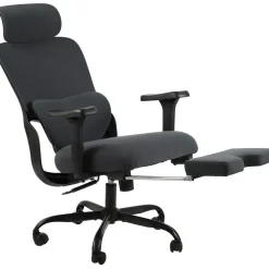 CLP Bureaustoel Leesburg zwart Frame - Kunststof - zwart/zwart