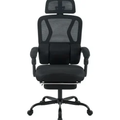 CLP Bureaustoel Liberton zwart Frame - Kunststof - zwart