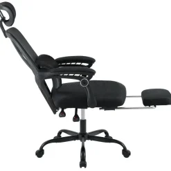 CLP Bureaustoel Liberton zwart Frame - Kunststof - zwart