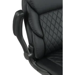 CLP Bureaustoel Medfield zwart Frame - Kunstleer - zwart