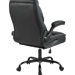 CLP Bureaustoel Medfield zwart Frame - Kunstleer - zwart