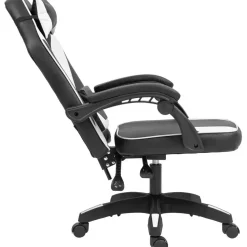 CLP Bureaustoel Orkney zwart Frame - Kunststof - zwart/wit