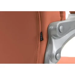 CLP Bureaustoel Texas V2 grijs Frame - Kunstleer - licht bruin