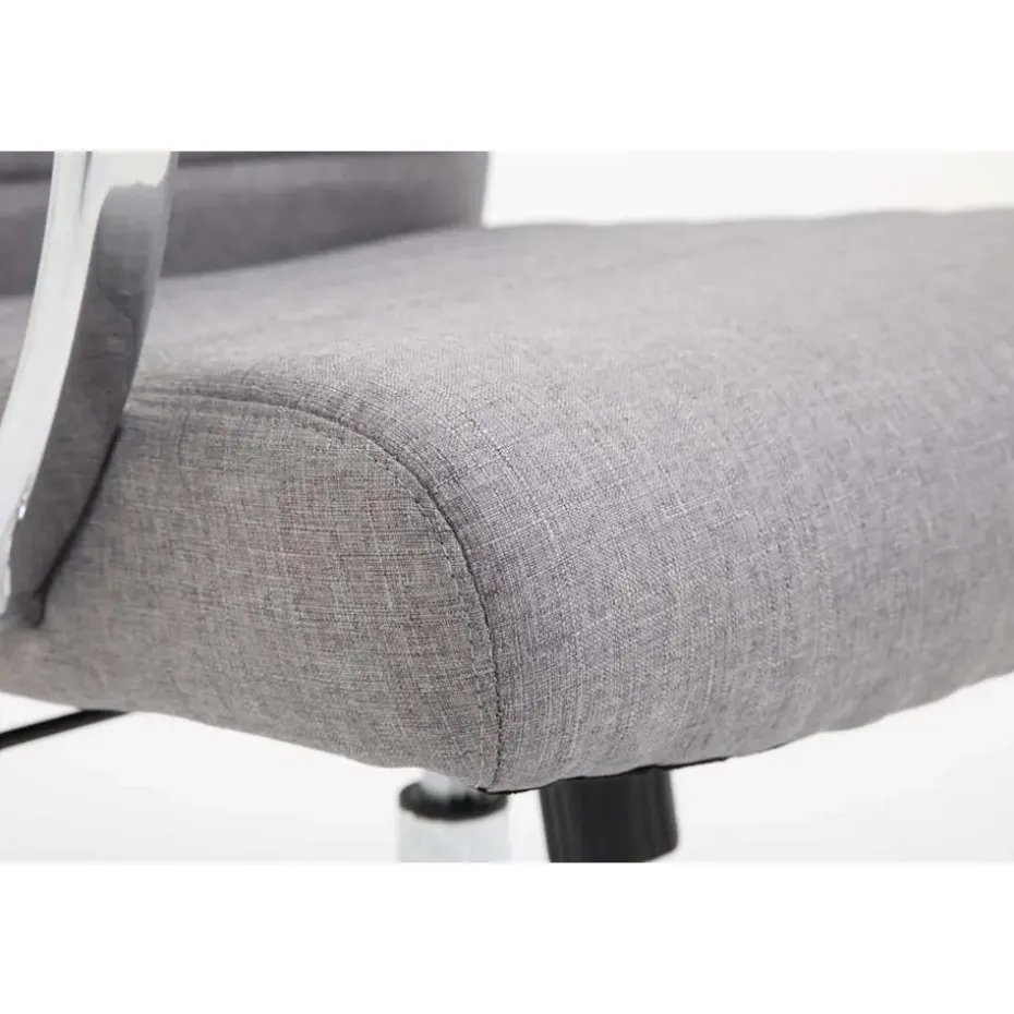 CLP Bureaustoel Valais Stof - grijs