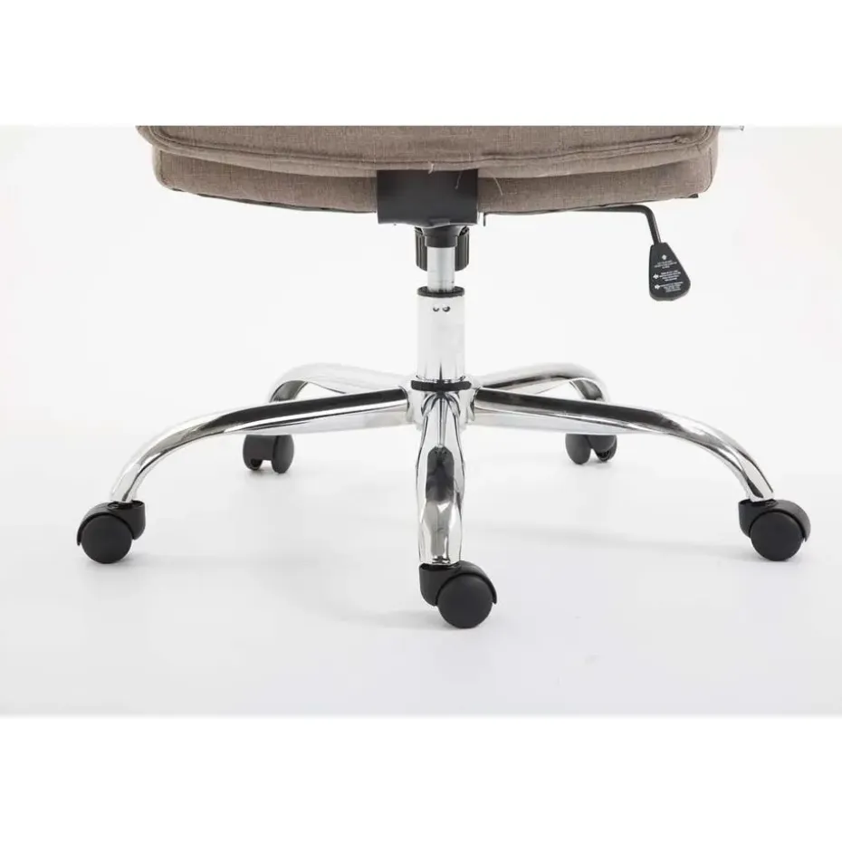 CLP Bureaustoel Valais Stof - taupe