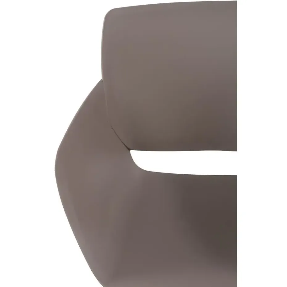 CLP Eetkamerstoel Alpena Kunststof - taupe