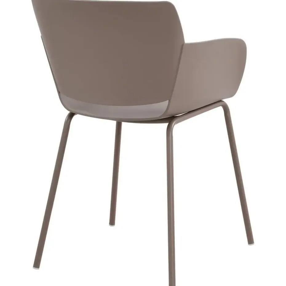 CLP Eetkamerstoel Alpena Kunststof - taupe