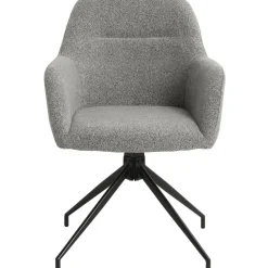 CLP Eetkamerstoel Merlinda Stof - grijs