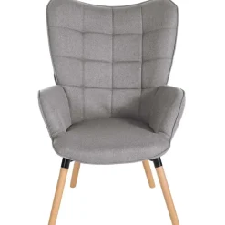 CLP Fauteuil Garding natura Frame - Stof - grijs