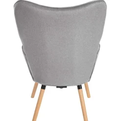 CLP Fauteuil Garding natura Frame - Stof - grijs