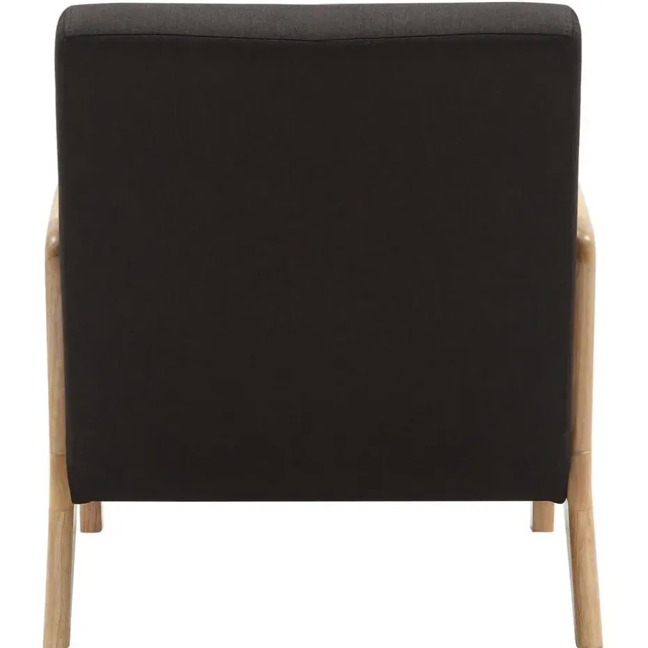 CLP Fauteuil Hibbing natura Frame - Hout - bruin