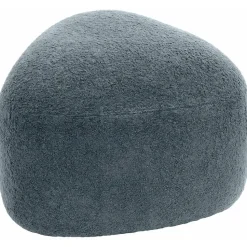 CLP Hocker Alfrisa Stof - donkergrijs