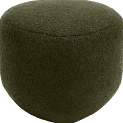 CLP Hocker Alfrisa Stof - donkergroen