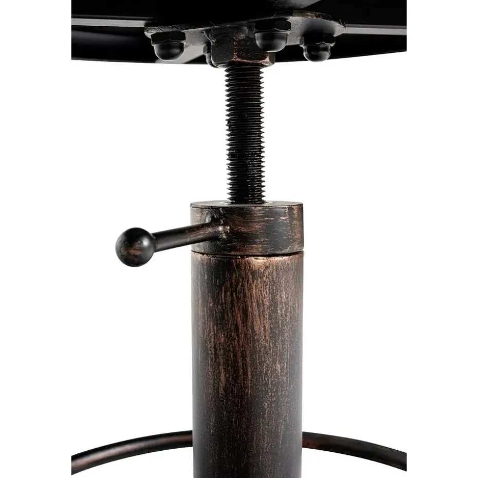 CLP Hocker Destin Kunstleer - bronzen