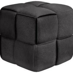 CLP Hocker Forinta Ribstof - donkergrijs