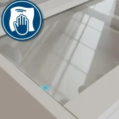 CLP Kaptafel Nettie wit Frame - Hout - wit