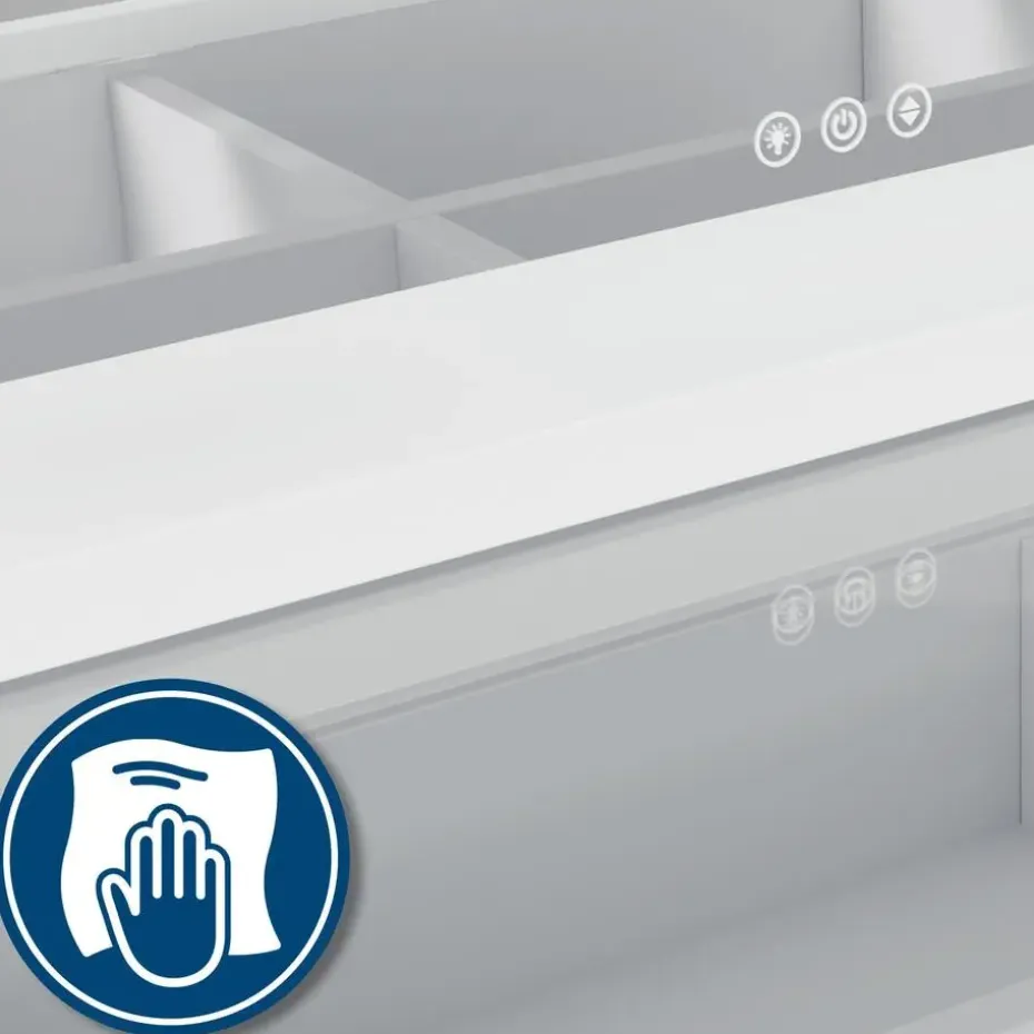 CLP Kaptafel Tiline wit Frame - Hout - wit