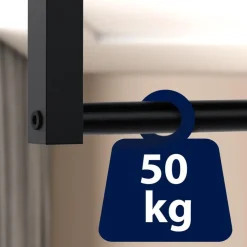 CLP Kledingrek Fenton 60x100x7 cm - zwart