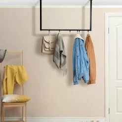 CLP Kledingrek Fenton 60x100x7 cm - zwart