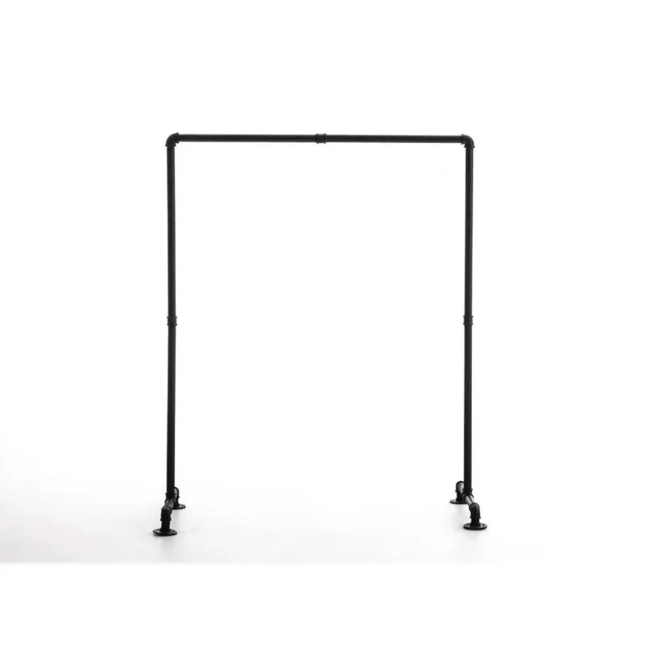 CLP Kledingrek Jersey 150x150x55 cm - zwart