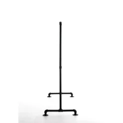 CLP Kledingrek Jersey 150x150x55 cm - zwart