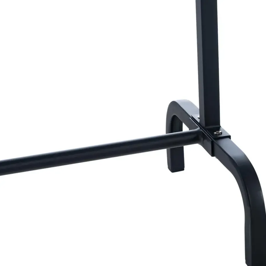 CLP Kledingrek Lara 120x150x38 cm - zwart