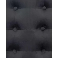 CLP Lounger Avon zwart Frame - Fluweel - grijs