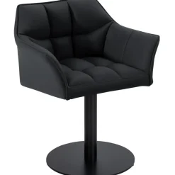 CLP Lounger Damaso zwart Frame - Kunstleer - zwart