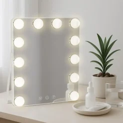 CLP Make-up spiegel Balian Glas - wit