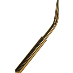 CLP Set van 2 Barkruk Braga goud Frame - Fluweel - creme