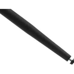 CLP Set van 2 Barkruk Dartford mat zwart Frame - Fluweel - donkergrijs