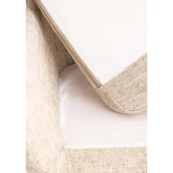 CLP Set van 2 Barkruk Grant natura Frame - Stof - creme