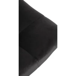 CLP Set van 2 Barkruk Jerry zwart Frame - Fluweel - zwart