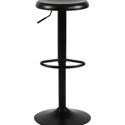 CLP Set van 2 Barkruk Williston Metaal - zwart