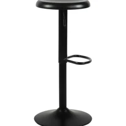 CLP Set van 2 Barkruk Williston Metaal - zwart