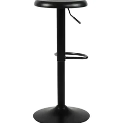 CLP Set van 2 Barkruk Williston Metaal - zwart