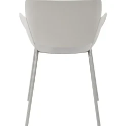 CLP Set van 2 Eetkamerstoel Alpena Kunststof - licht grijs