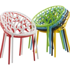 CLP Set van 2 Tuinstoel Hope Kunststof - creme