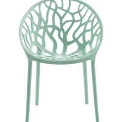 CLP Set van 4 Tuinstoel Hope Kunststof - lichtgroen