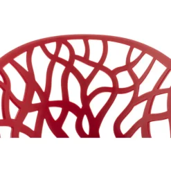 CLP Set van 2 Tuinstoel Hope Kunststof - rood