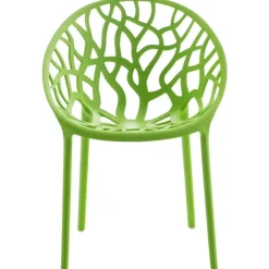 CLP Set van 4 Tuinstoel Hope Kunststof - groen