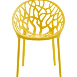 CLP Set van 2 Tuinstoel Hope Kunststof - geel